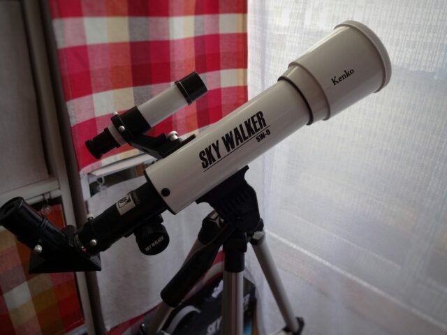 初心者には大変入りやすい望遠鏡 ケンコー SKY WALKER SW-0 – FRONTIER 